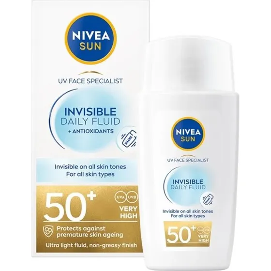 NIVEA SUN UV Face Invisible Daily Fluid SPF 50+ 40 ml