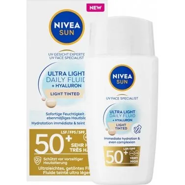 Nivea Sun UV Face Specialist Getöntes Sonnenschutz-Fluid SPF50+ 40 ml Light