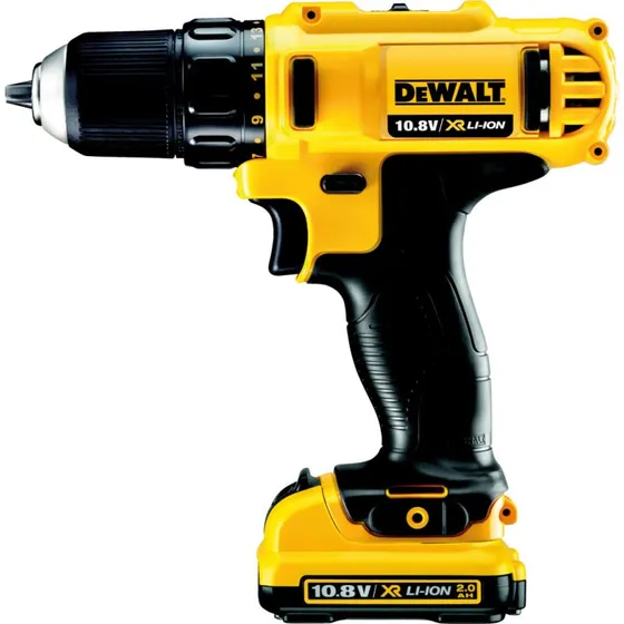 DeWalt DCD710D2-QW 10,8V Akku-Bohrschrauber 2x 2 Ah + Koffer
