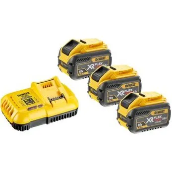 DEWALT FlexVolt Starter-Set 3x 54V/162Wh mit DCB 118