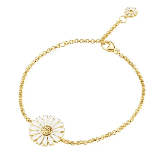 Georg Jensen Daisy Armband 18K Gelbgold plattiert