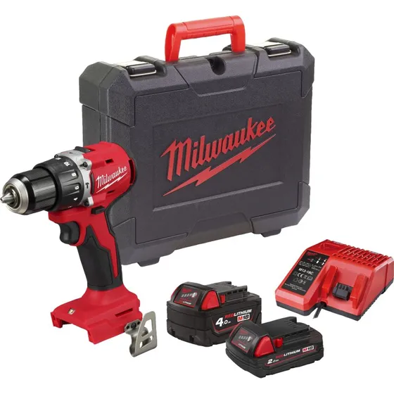 Milwaukee M18 BLPDRC-422C brstenloser Akku-Schlagbohrschrauber Set