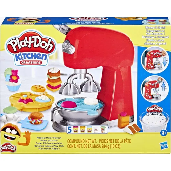 Play-Doh Magical Mixer Playset Knetset mit Zubehör