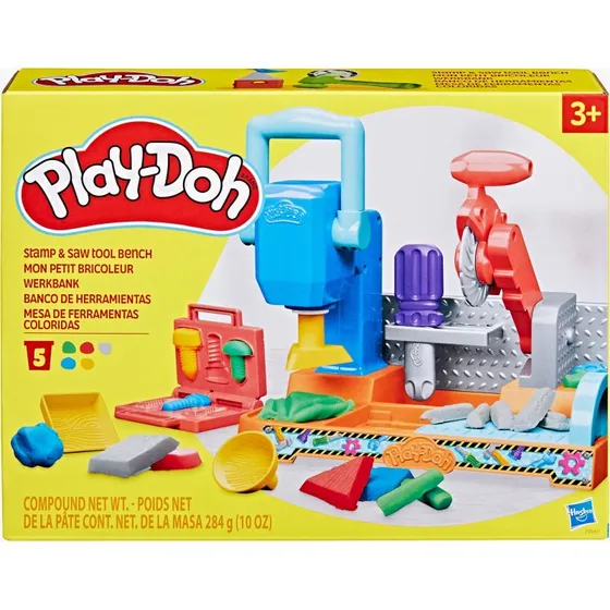 Play-Doh Werkzeugbank mit Stempel & Säge
