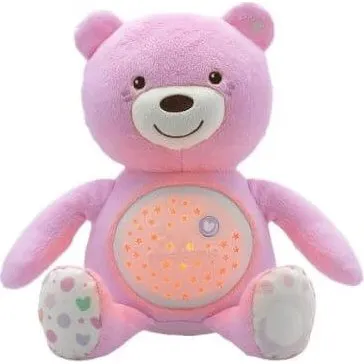 Chicco Kuscheltier Baby Bär mit Lichtprojektion und Musik