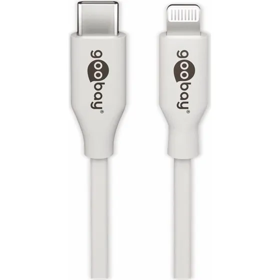 Goobay Lightning auf USB-C 1m, wei, MFi, 87 W