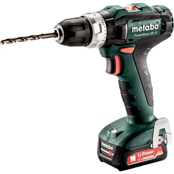 Metabo PowerMaxx SB 12 Akku-Schlagbohrmaschine 12V