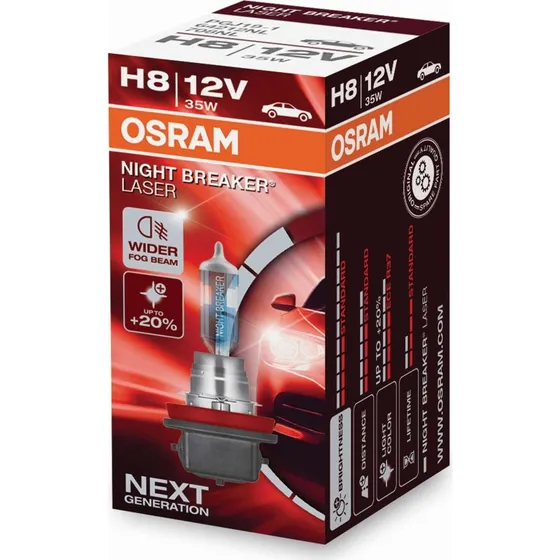 Osram H8 64212NL Night Breaker Laser +150%