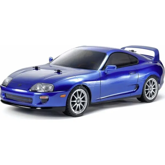 Tamiya BT-01 RC Supra JZA80 1:10 Blau Lackiert