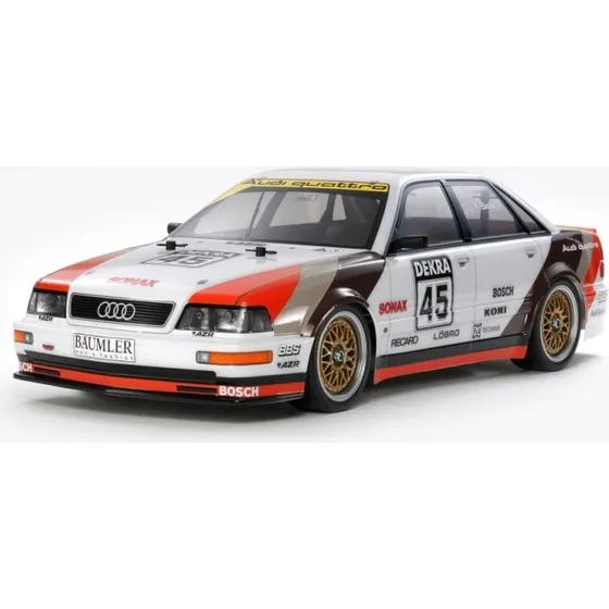 Tamiya 1:10 RC Audi V8 Tourenwagen TT-02 Bausatz