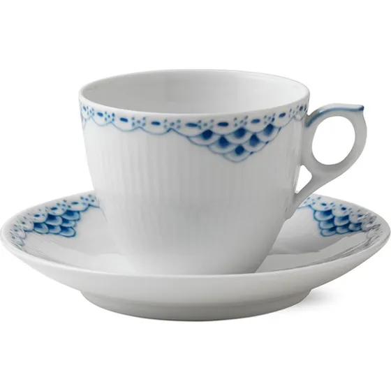 Royal Copenhagen Prinzess Tasse mit Untertasse 17 cl