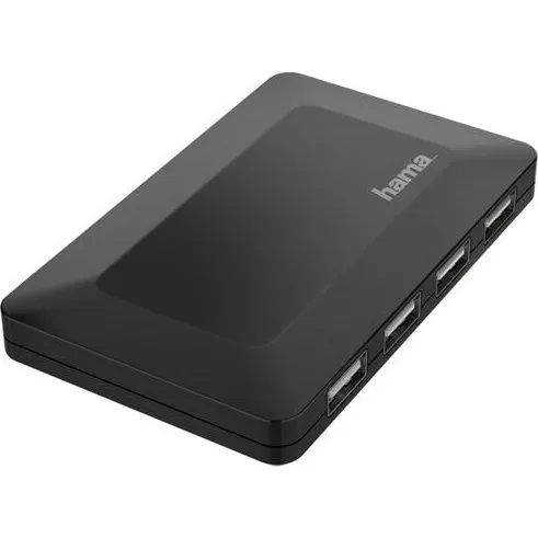 Hama USB-Hub 4 Ports Schwarz