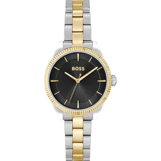 BOSS SAGE Damenuhr, Edelstahlarmband, Quarzuhr