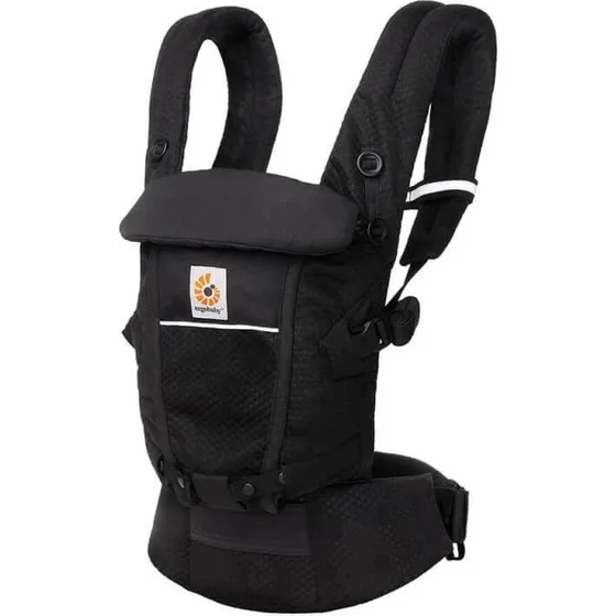 Ergobaby Adapt SoftFlex Mesh Babytrage - Onyx Schwarz