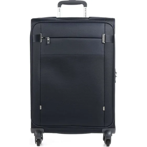 Samsonite Citybeat 78cm Flugtrolley dunkelblau erweiterbar