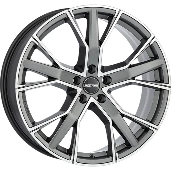 GMP Gunner Felge 22 Zoll 10.5Jx22 5x112 ET26 matt anthrazit diamond