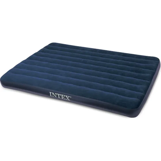 Intex Classic Downy Blue Dura-Beam King 203x183x25 cm