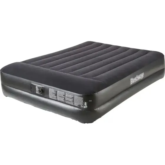 Bestway TriTech™ Doppelluftbett 203x152 cm Grau/Schwarz