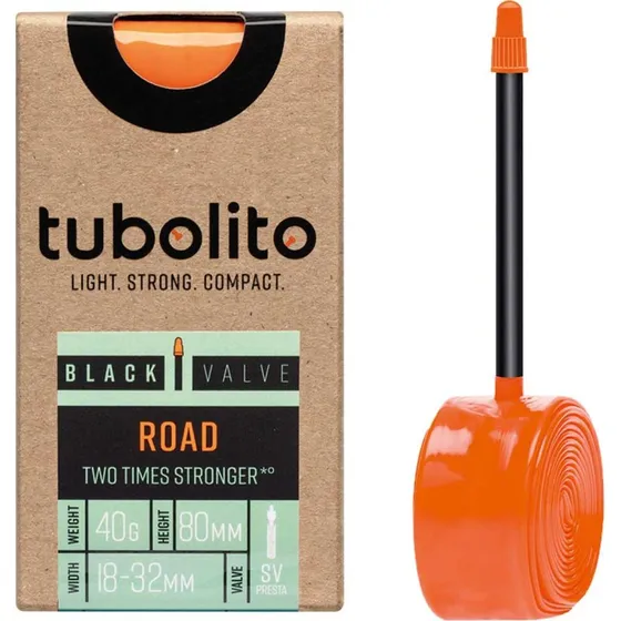 Tubolito S-Tubo Road 700C Schlauch schwarz