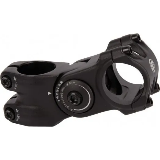 Ergotec Octopus 2 Vorbau 31,8 mm 75 mm schwarz sandgestrahlt