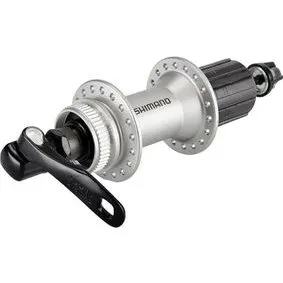 Shimano FH-M4050 Hinterradnabe 32L 135 mm Center-Lock Silber