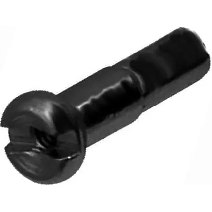 Alpina Speichennippel 13G schwarz 5mm 14mm lang (144 Stück)