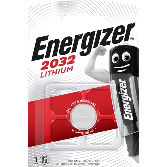 Energizer CR2032 Lithium Knopfzelle 3V (12 Stück)