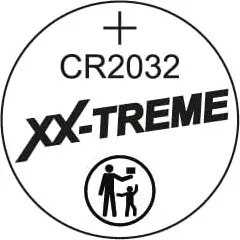 XX-TREME CR2032 3V Lithium Knopfzelle 5er Streifen