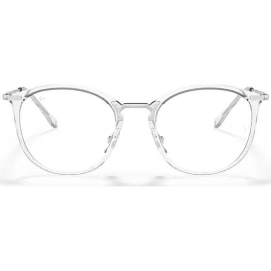 Ray-Ban RX 7140 Round Brille – Transparent, Unisex