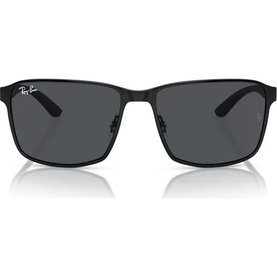 Ray-Ban RB3721 186/87 Unisex Sonnenbrille - Schwarz/Grau