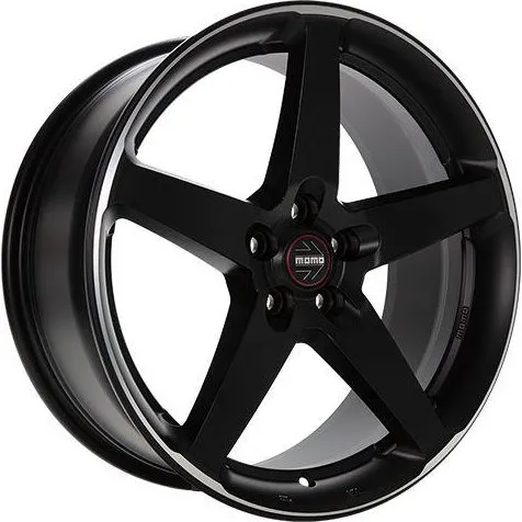 MOMO WHEELS FIVE Felge 8.0Jx18 5x100 ET42 Schwarz Matt Polished
