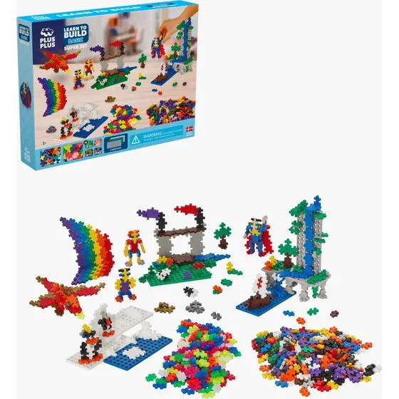 Plus-Plus Learn To Build Super Set Basic, 1200 Teile