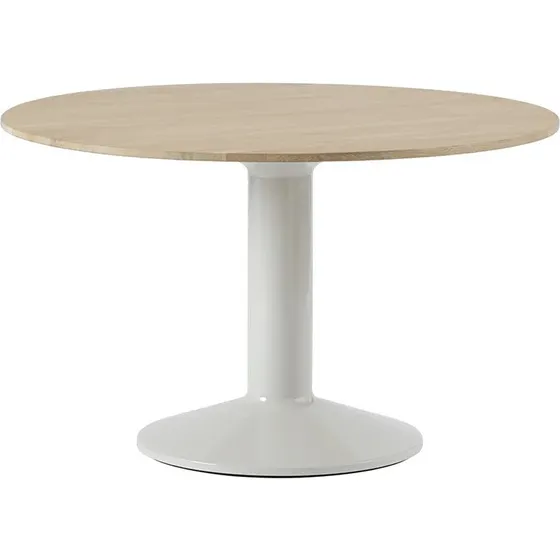 Muuto Midst Esstisch, rund, Ø 120 cm, Massiveiche natur