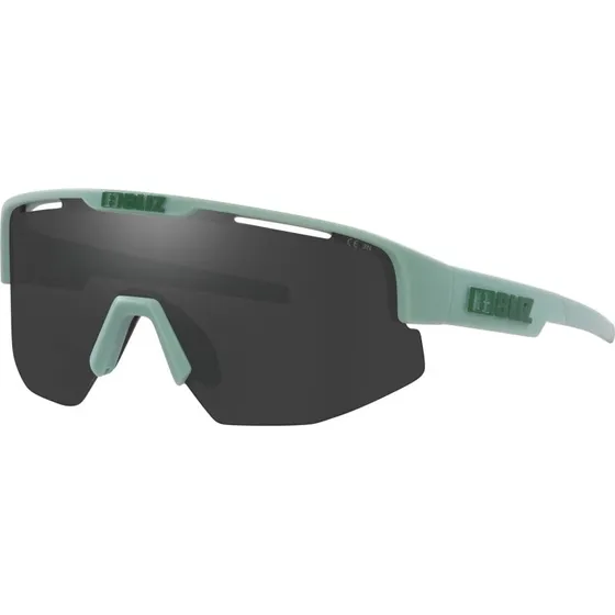 Bliz Matrix Small Fahrradbrille Smoke Silver Mirror Lens Mattgrn