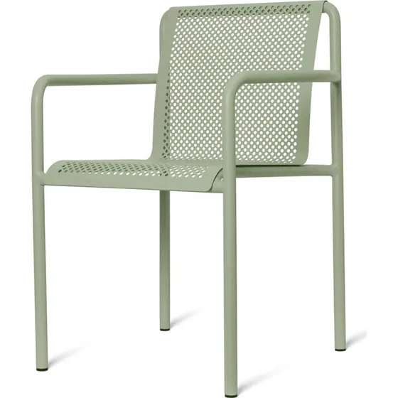 Ferm Living Dapple Gartenstuhl mit Armlehnen - Tea Green