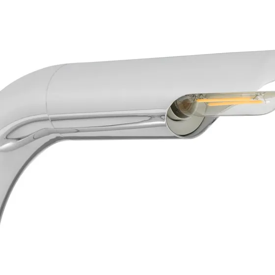 GUBI Aspide Tischleuchte Chrome - Design-Tischlampe von Gianfranco Frattini