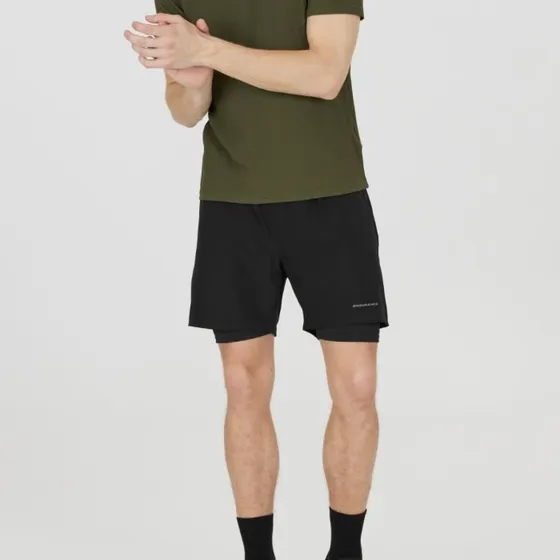 Endurance Kros 2-in-1 Running Shorts für Herren