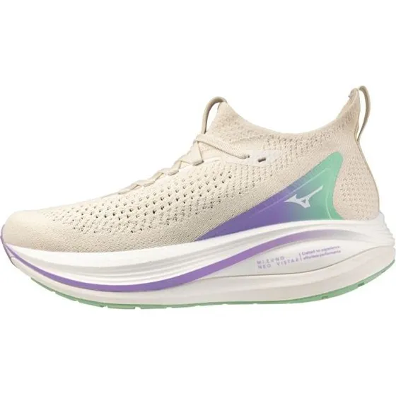 Mizuno Neo Vista 2 Damen Laufschuhe - Weiß/Grün/Lila