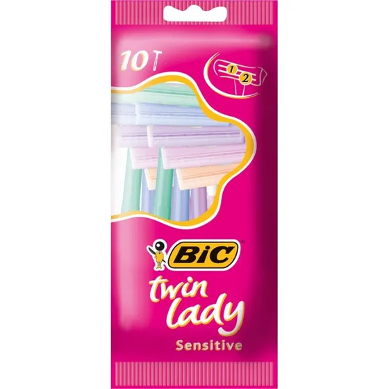 BIC Twin Lady Einwegrasierer (10 Stück)
