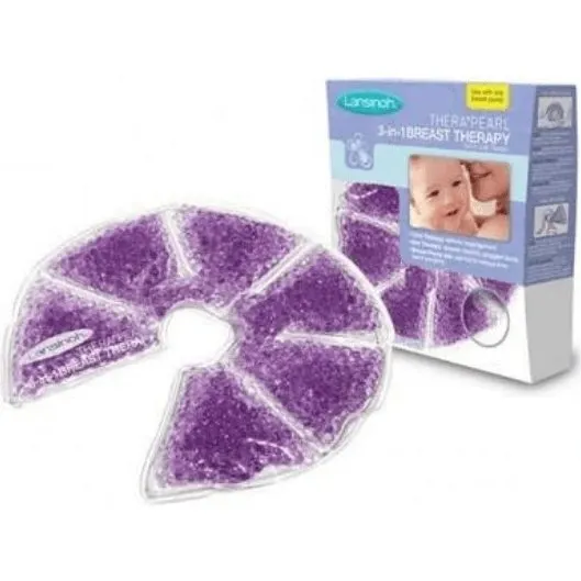 Lansinoh Thera Pearl 3-in-1 Gel-Stilleinlagen, 2 Stück