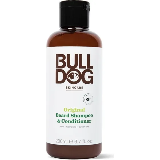 Bulldog Bart Shampoo & Spülung 2-in-1 mit Aloe Vera (200 ml)