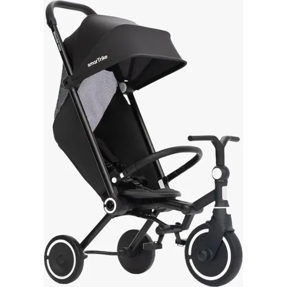 SmarTrike Wonder Max Multifunktionales Dreirad, Jet Black