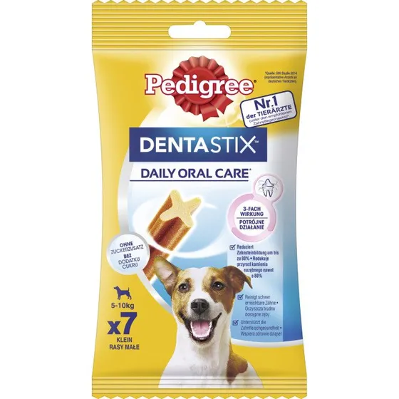 Pedigree Dentastix Kauartikel für kleine Hunde, 110g (7 Stück)