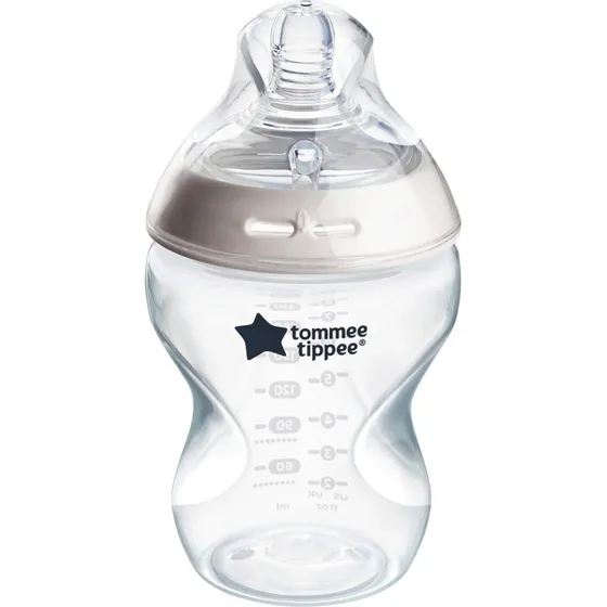 Tommee Tippee Natural Start Babyflasche 260 ml, Weiß
