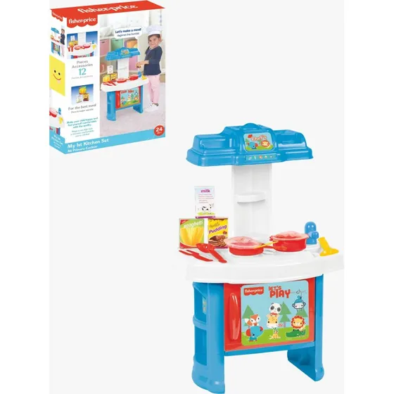 Fisher-Price My First Kitchen Spielküche Set mit Zubehör