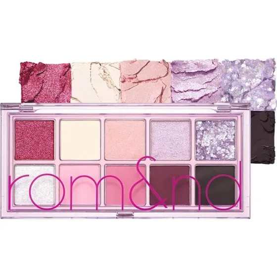 rom&nd Better Than Palette 07 Berry Fuchsia Garden Lidschatten