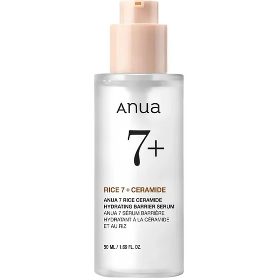 Anua Rice 7 Ceramide Intense Moisturising Face Serum, 50 ml