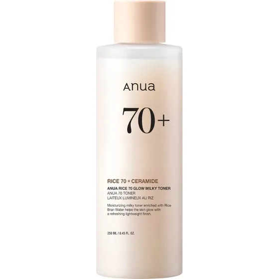 Anua Rice 70 Glow Milky Toner - 250ml