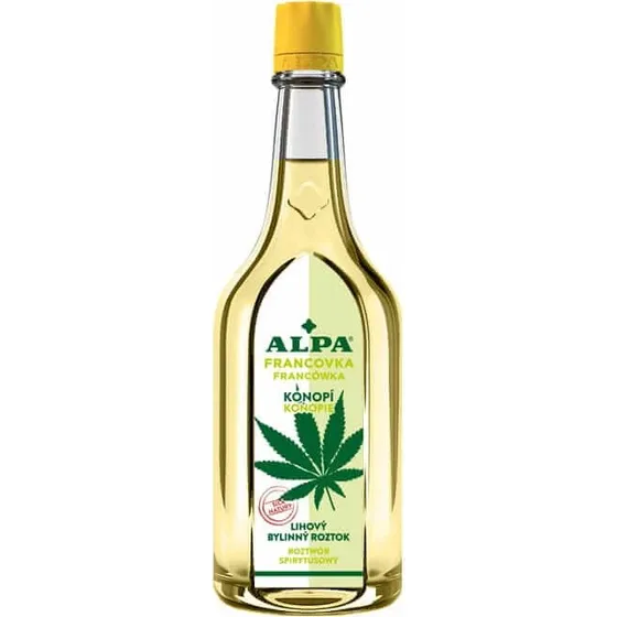 Alpa Einreibung Cannabis & Menthol, Kräuterlösung, 160 ml