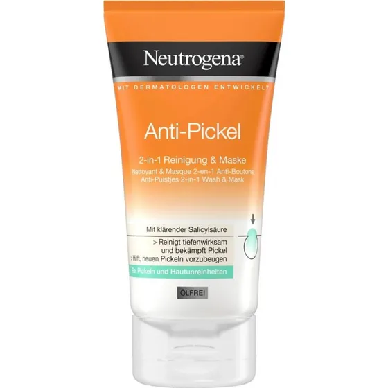 Neutrogena Anti-Pickel 2-in-1 Reinigung & Maske 150 ml
